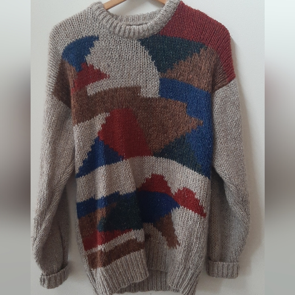 Aquascutum of London Rare Vintage Wool Sweater